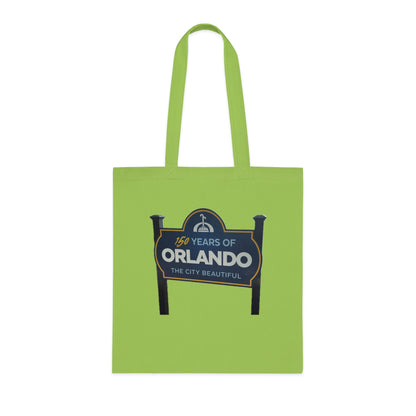 Orlando 150 Years Tote Bag — 'The City Beautiful' Cotton Market Tote
