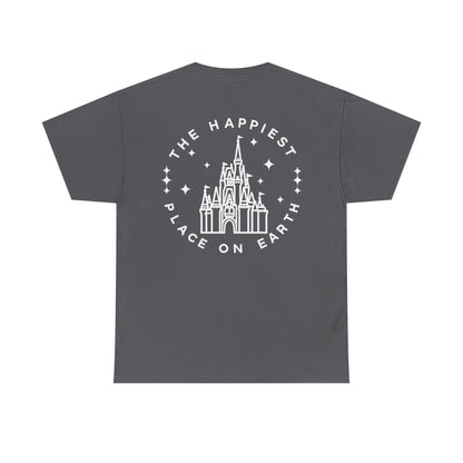 Castle Graphic Tee — "The Happiest Place on Earth" Theme Park T‑Shirt