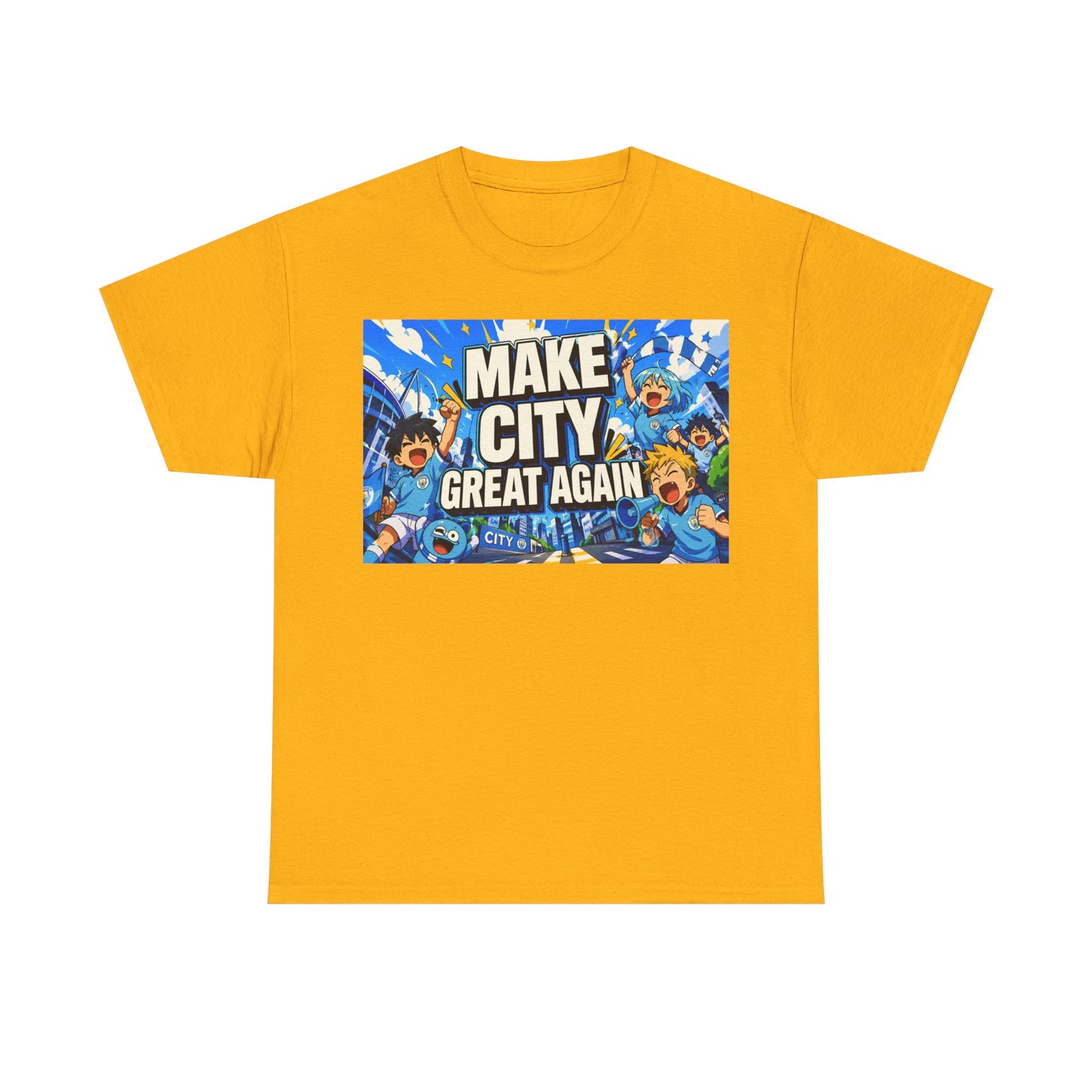 Make City Great Again Graphic Tee — Urban Skateboard Streetwear T-Shirt
