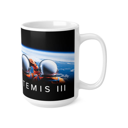 NASA Artemis III Astronauts Ceramic Coffee Mug — Space Travel 11oz & 15oz