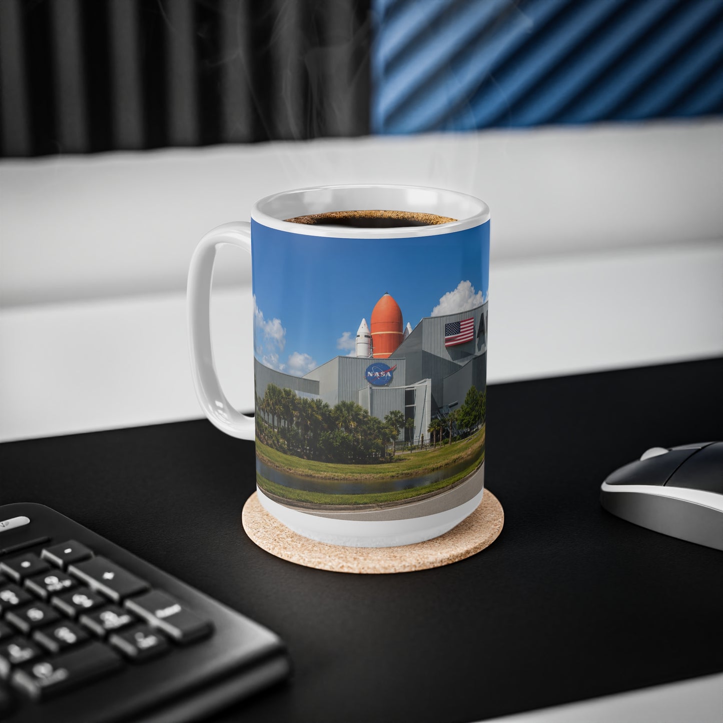 Kennedy Space Center Atlantis Ceramic Coffee Mug — 11oz & 15oz