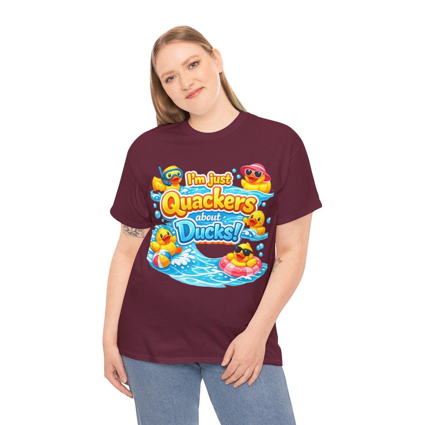 I'm Just Quackers About Ducks! Cute Rubber Duck Pool Tee