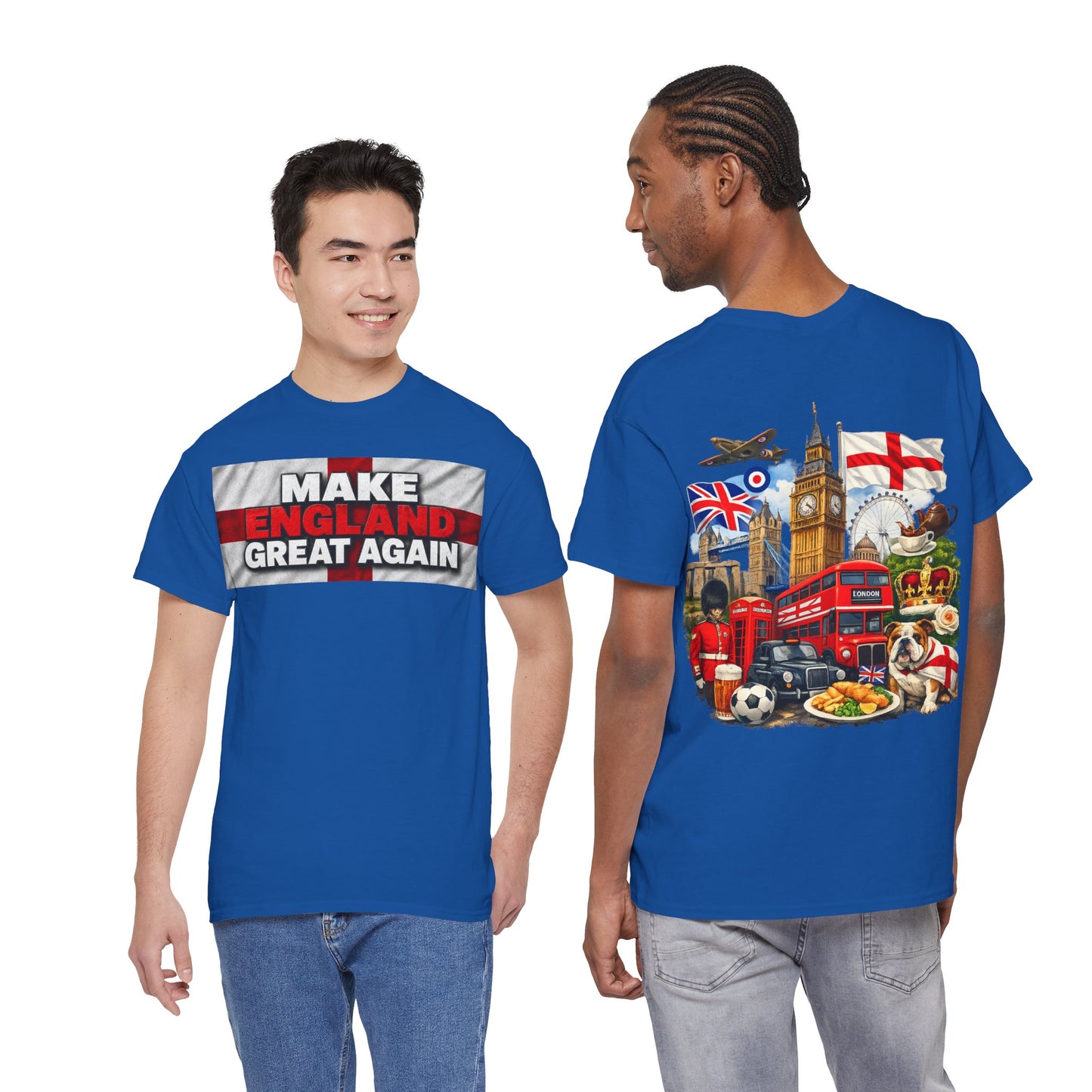 England Pride T-Shirt — "Make England Great Again" Graphic Tee