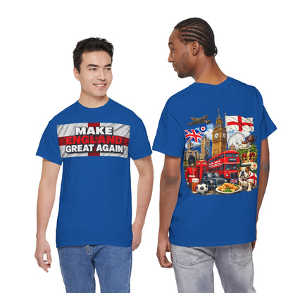 England Pride T-Shirt — "Make England Great Again" Graphic Tee