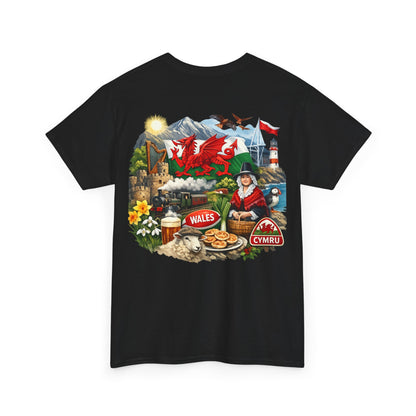 Wales Pride T-Shirt — 'Make Wales Great Again' Welsh Dragon Tee