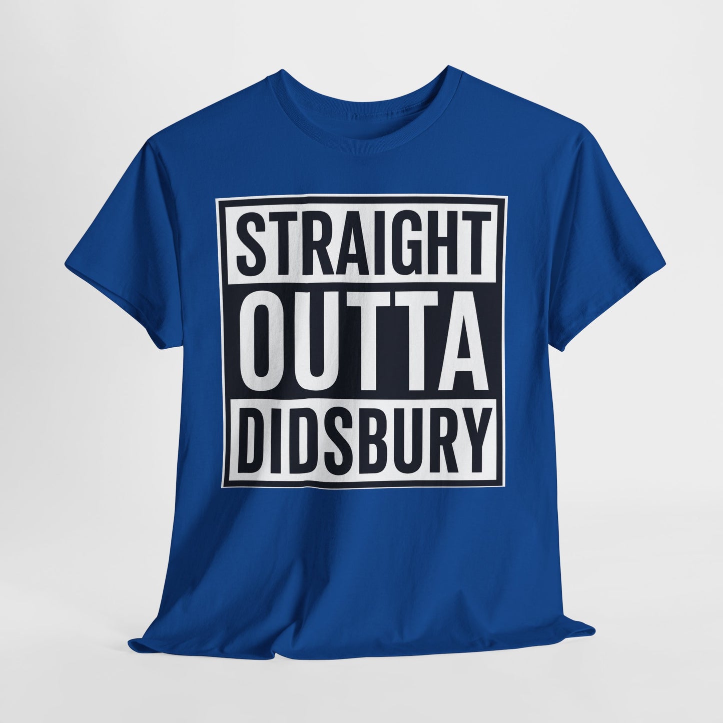 Straight Outta Didsbury T‑Shirt — Graphic City Pride Tee