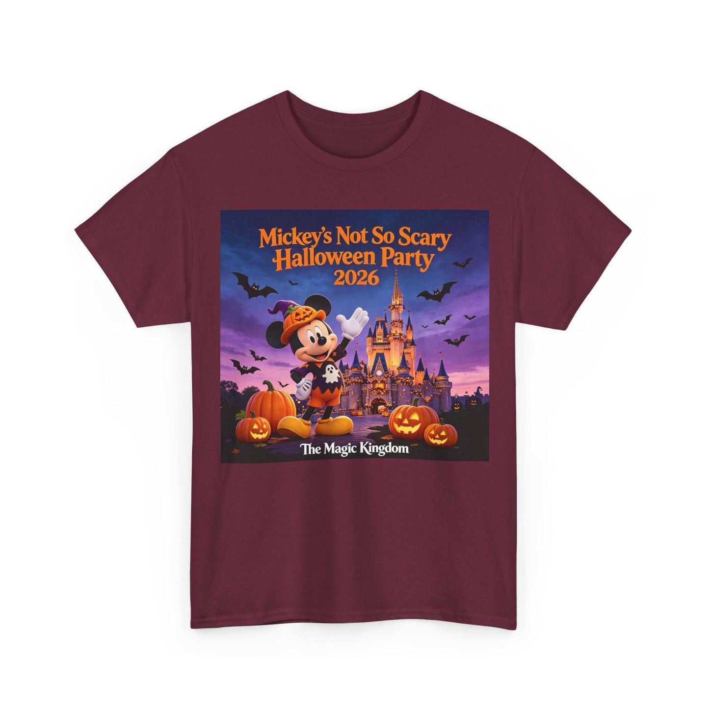Halloween Party T‑Shirt — "Not So Scary" 2026 Magic Kingdom Tee