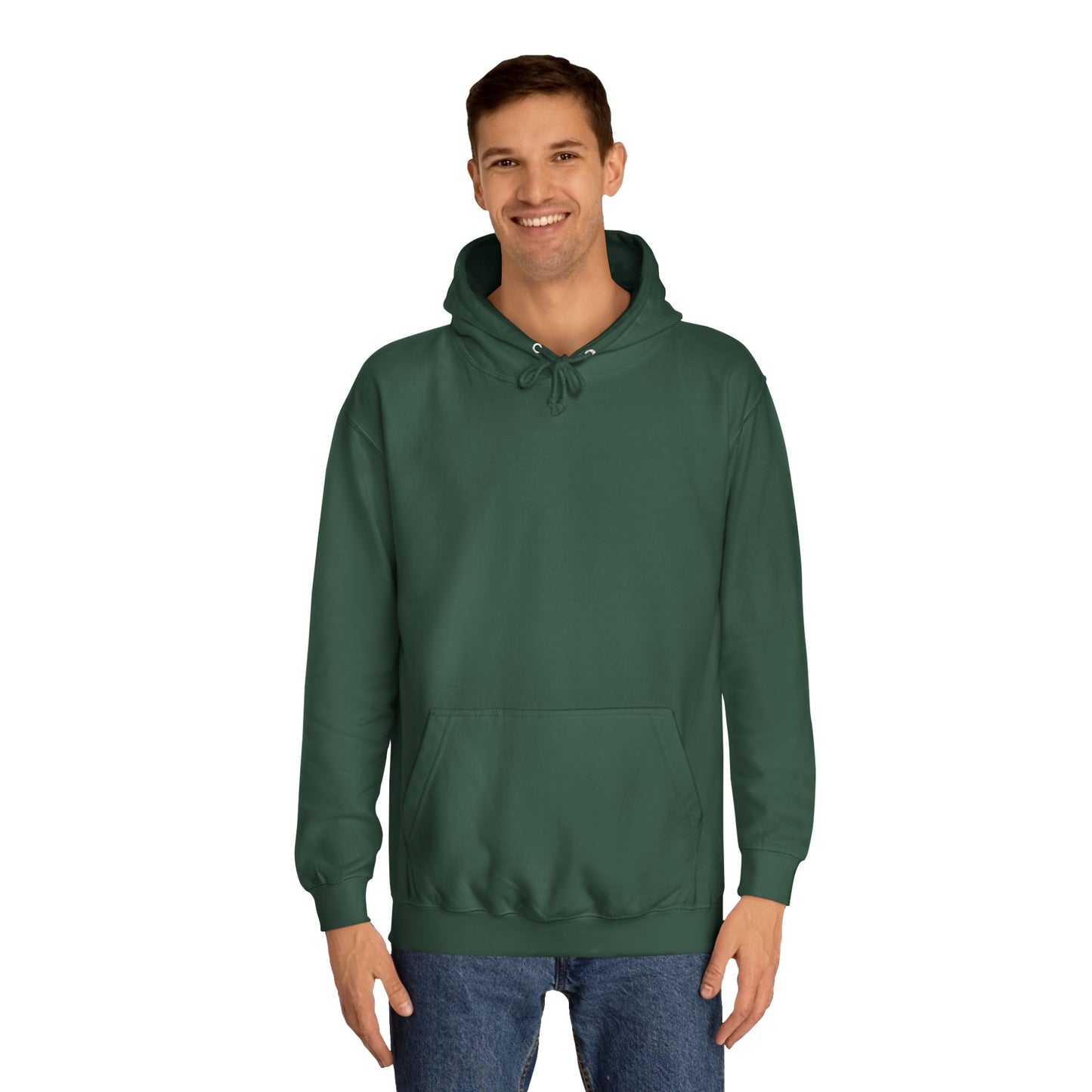 College Hoodie — “Is It Too Late to Be Good” Grinch Holiday Hoodie