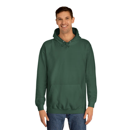 College Hoodie — “Is It Too Late to Be Good” Grinch Holiday Hoodie