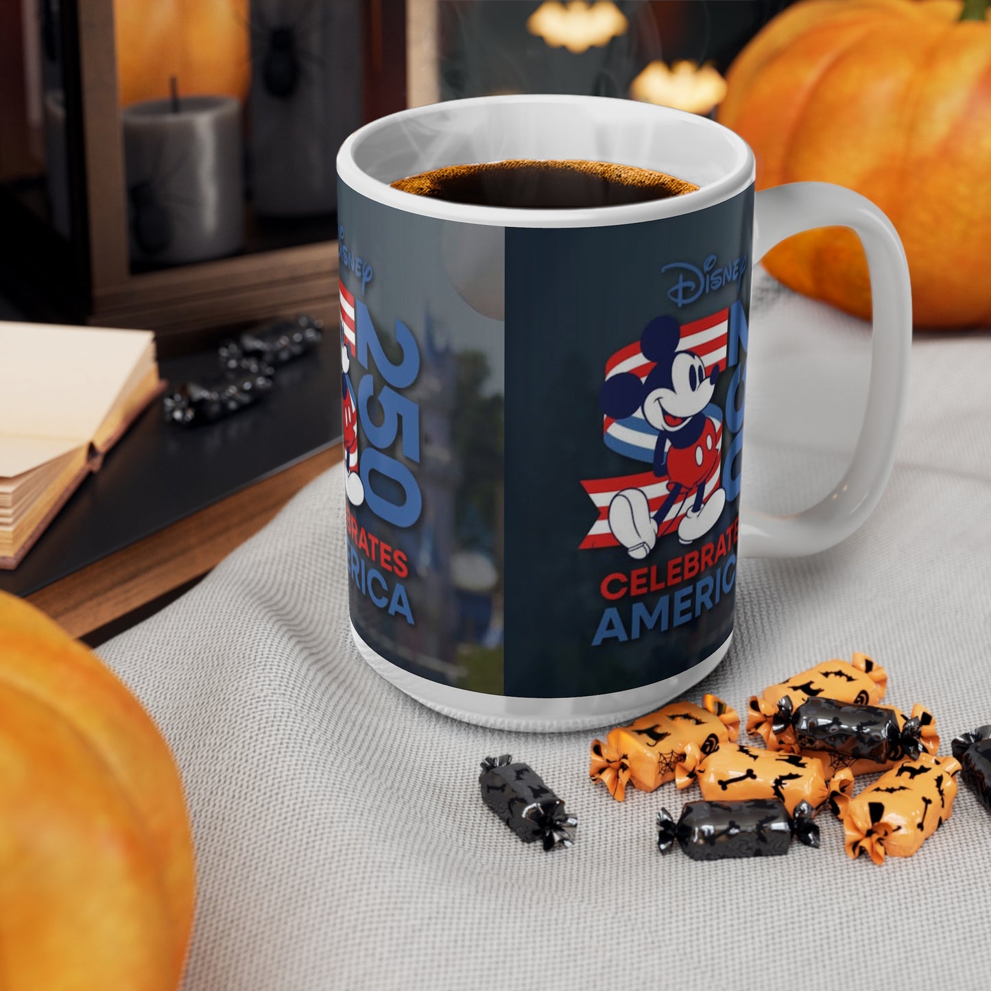 Mickey Mouse 250 Celebrates America Ceramic Mug — 11oz & 15oz