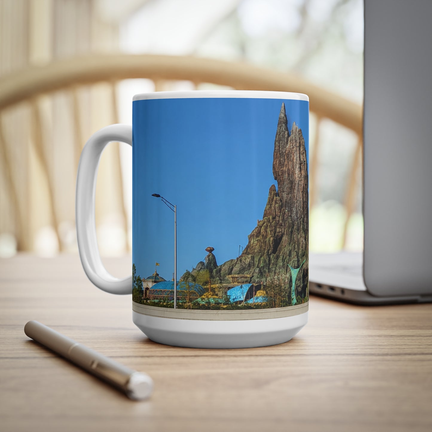 Volcano Bay Scenic Ceramic Coffee Mug — 11oz & 15oz Travel Park Photo