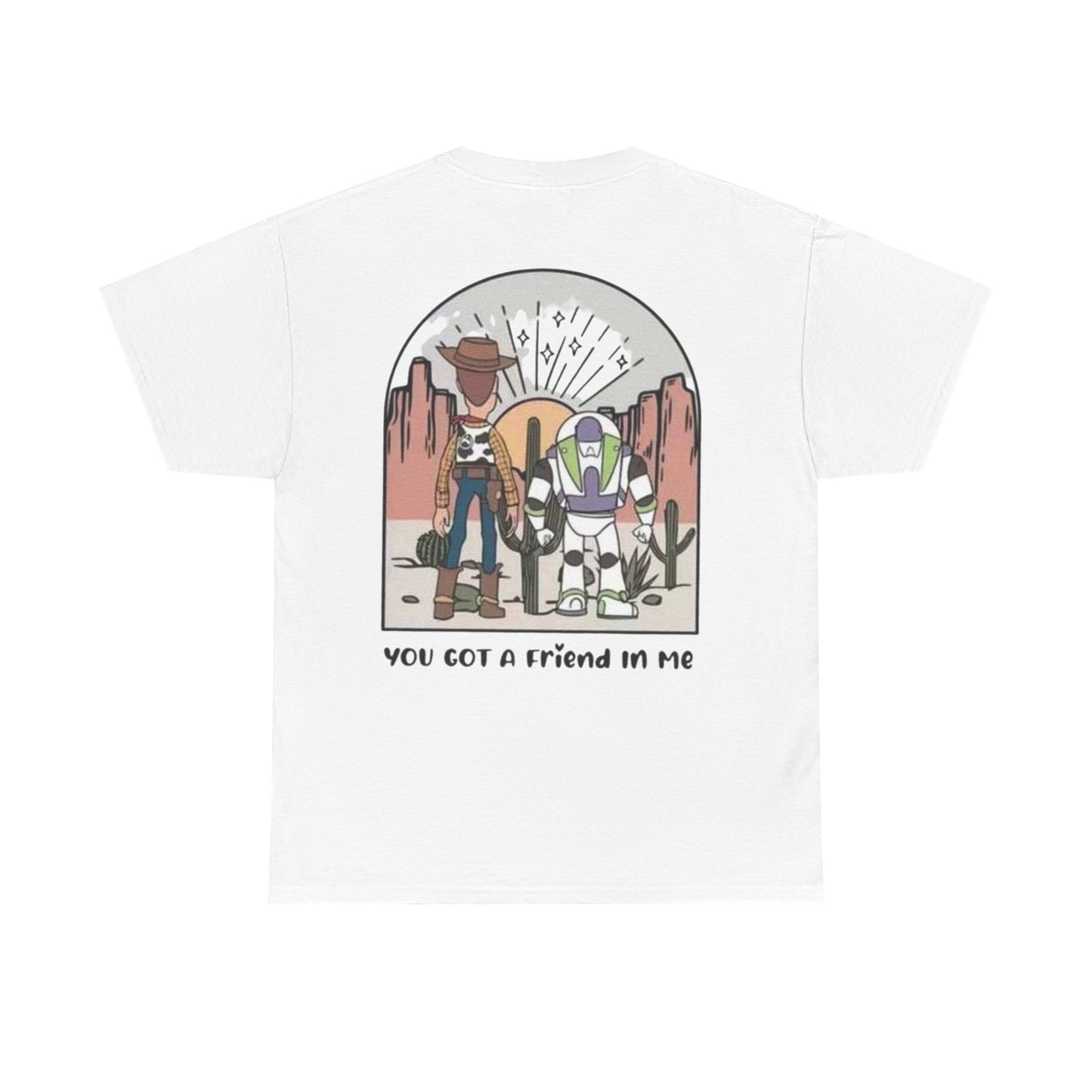 Toy Space Friends T‑Shirt — "You Got a Friend in Me" Graphic Tee