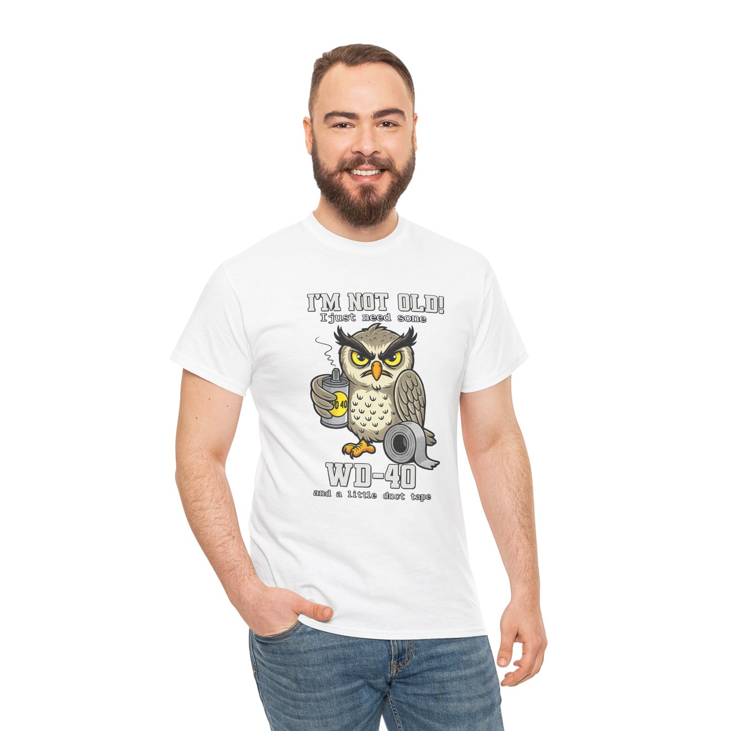 Owl 'I’m Not Old I Just Need More WD-40' T-Shirt