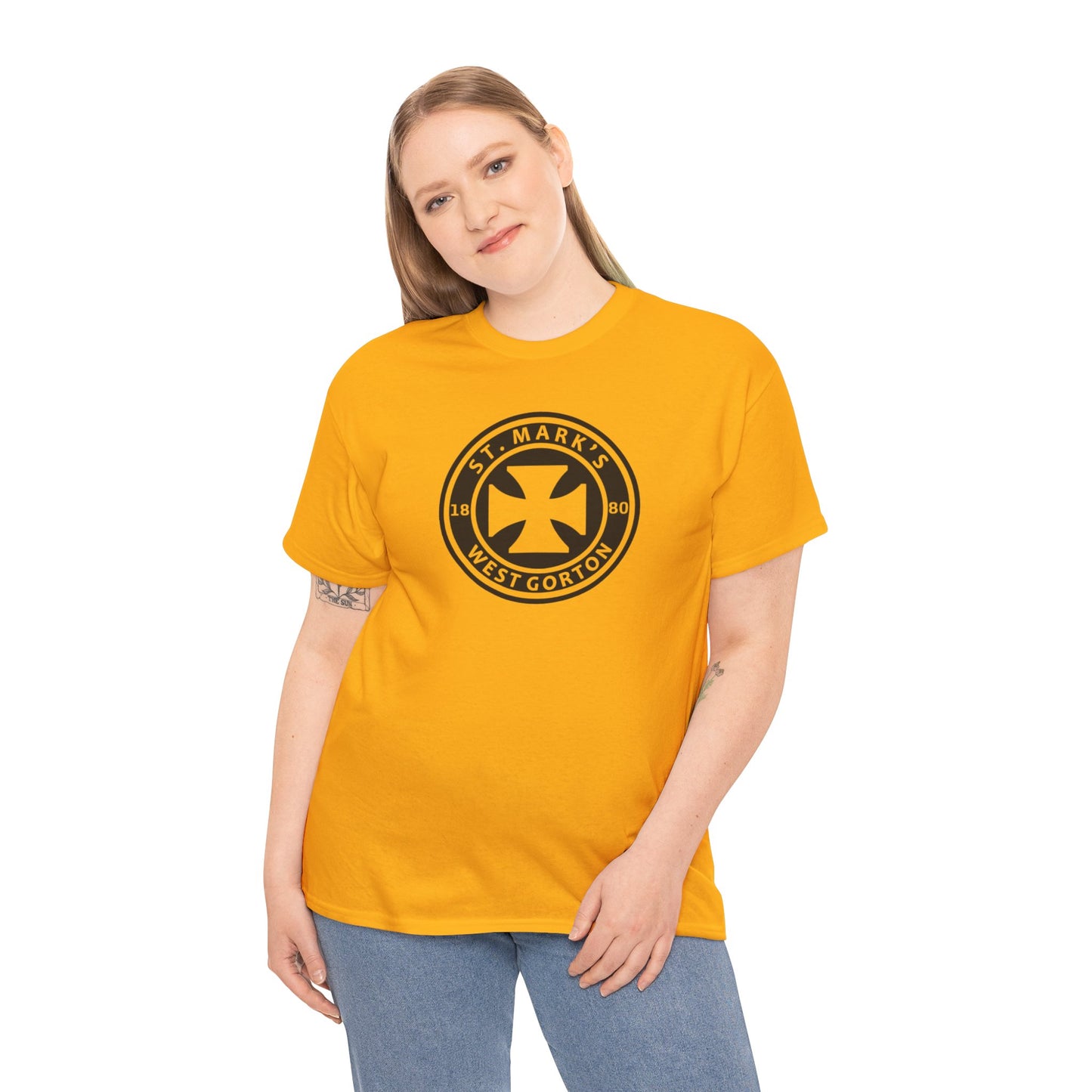 St. Mark’s West Gorton ( Manchester City ) Crest Tee
