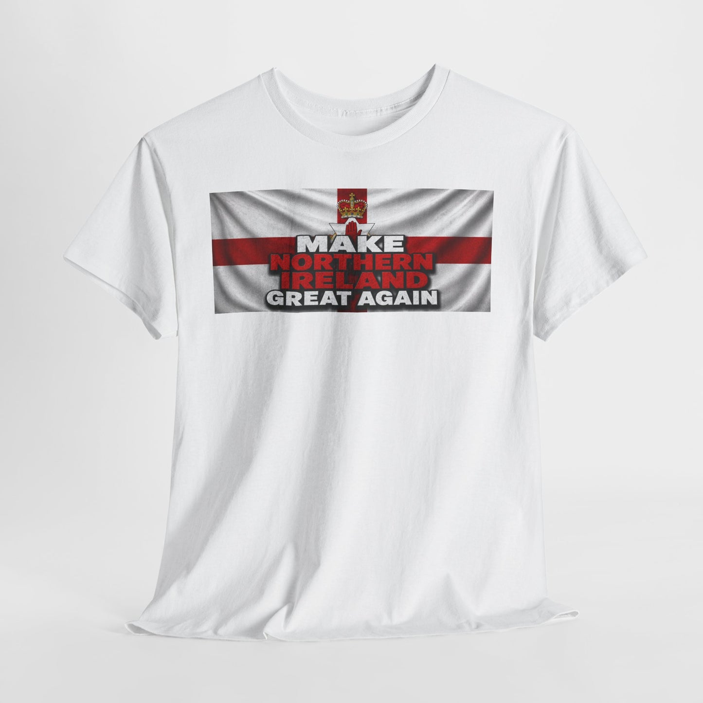 Northern Ireland Collage Tee — "Make Northern Ireland Great Again" Graphic T-Shirt
