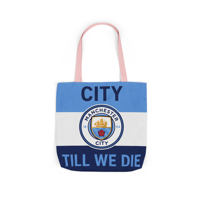 City Till We Die Unofficial Canvas Tote Bag — Manchester Football Fan Bag