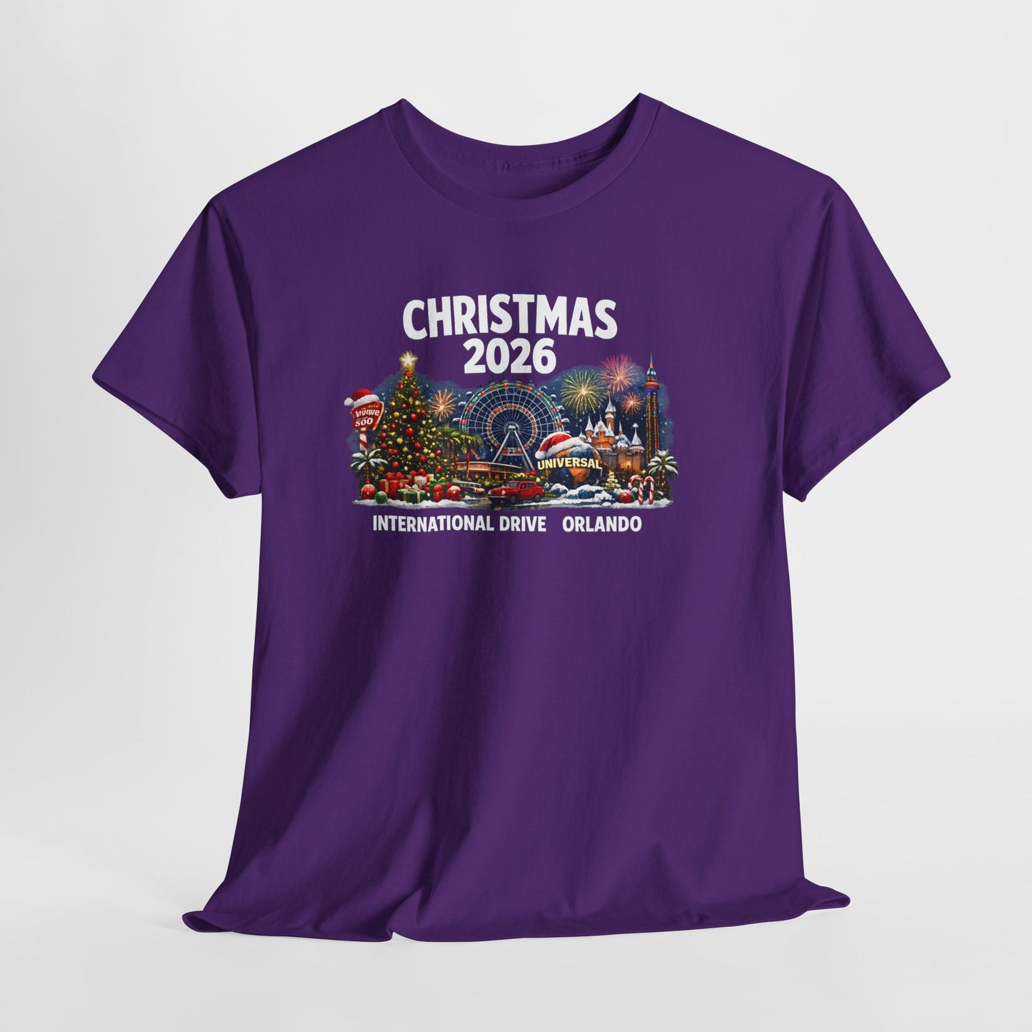 Christmas 2026 Orlando T-Shirt — International Drive Holiday Souvenir