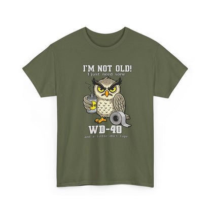 Owl 'I’m Not Old I Just Need More WD-40' T-Shirt