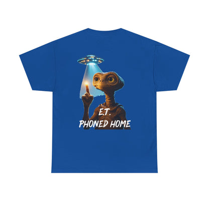 E.T. Phoned Home Tee — Retro Sci‑Fi Alien Graphic T-Shirt