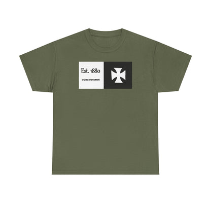 ST Mark's West Gorton (Manchester City) Est. 1880 Cross Logo T-Shirt
