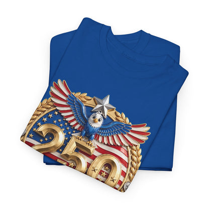 250th USA Anniversary T-Shirt – 1776–2026 Patriotic Eagle Emblem Tee