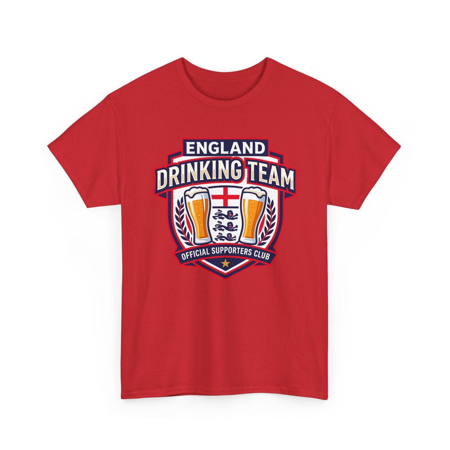 England Drinking Team T-Shirt — Official Supporters Club Pub Tee