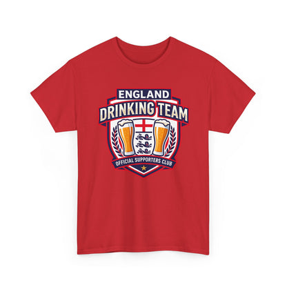 England Drinking Team T-Shirt — Official Supporters Club Pub Tee