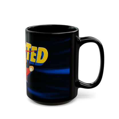 Super Ted Superhero Mug — Cute Vintage Cartoon Coffee Cup (11oz, 15oz)