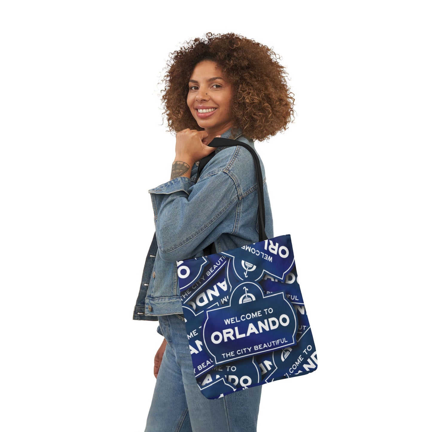 Orlando Welcome Sign Canvas Tote