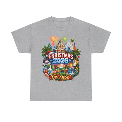 Christmas 2026 Orlando T-Shirt — Holiday Theme Park Souvenir Tee