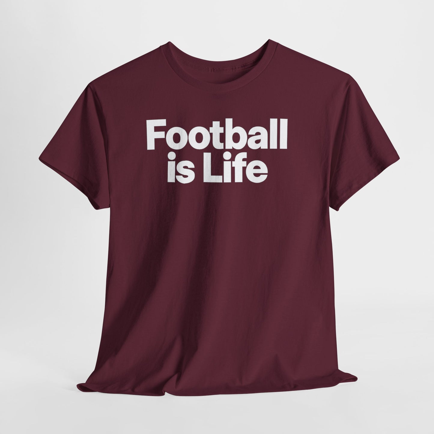 Football Is Life T-Shirt — Bold Graphic Tee for Fans & Players