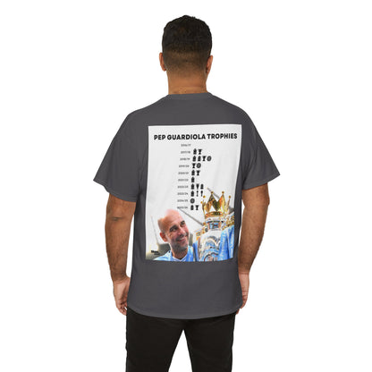 Pep Guardiola Trophies Graphic Tee