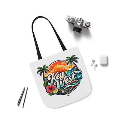 Key West Sunset Canvas Tote