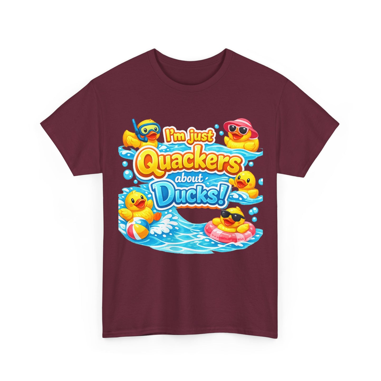 I'm Just Quackers About Ducks! Cute Rubber Duck Pool Tee