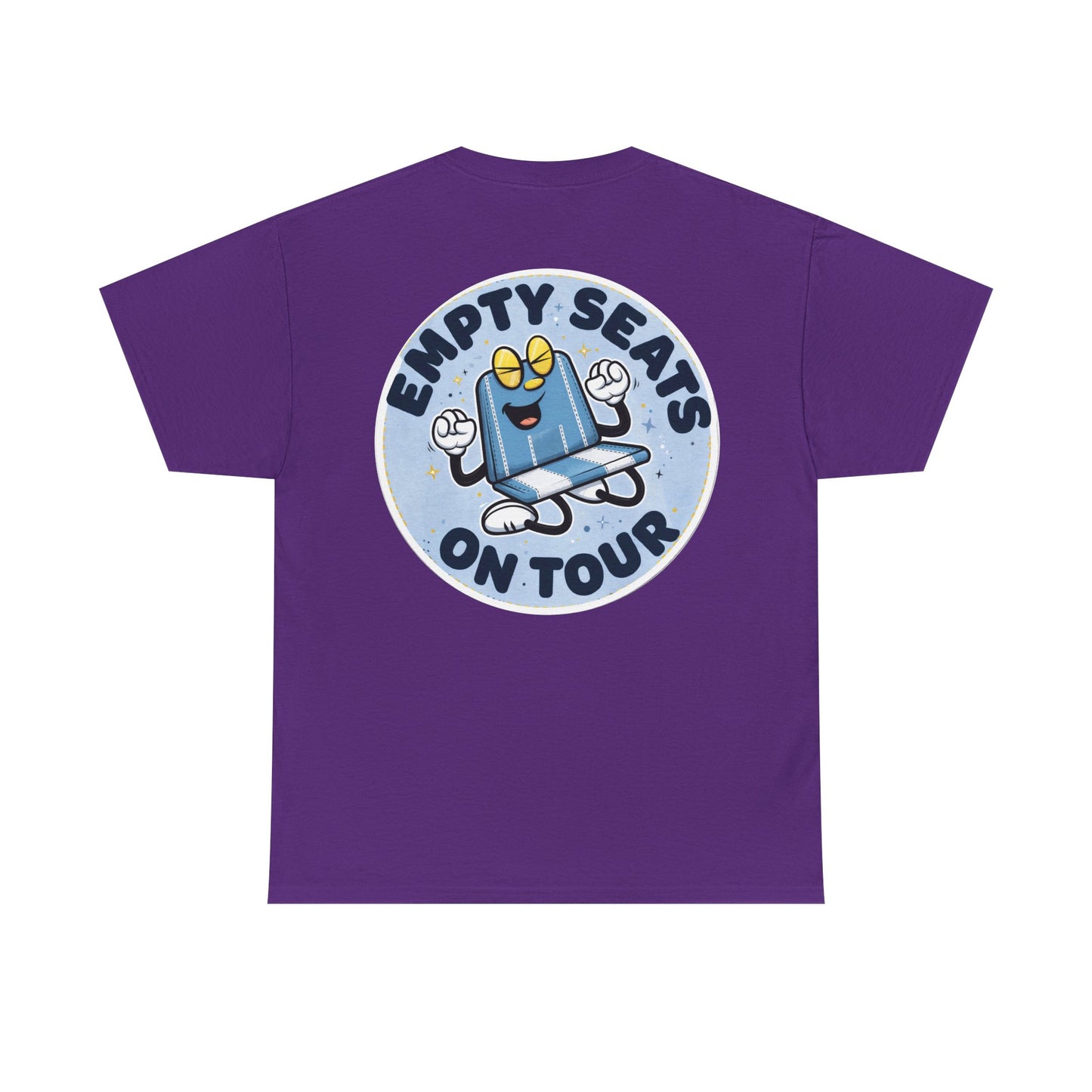 Manchester City T-Shirt — 'Empty Blue Seats On Tour' Retro Skate Graphic Tee