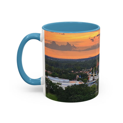 Disney Magic Kingdom Castle Sunset Coffee Mug (Accent, 11/15oz)