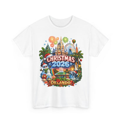 Christmas 2026 Orlando T-Shirt — Holiday Theme Park Souvenir Tee