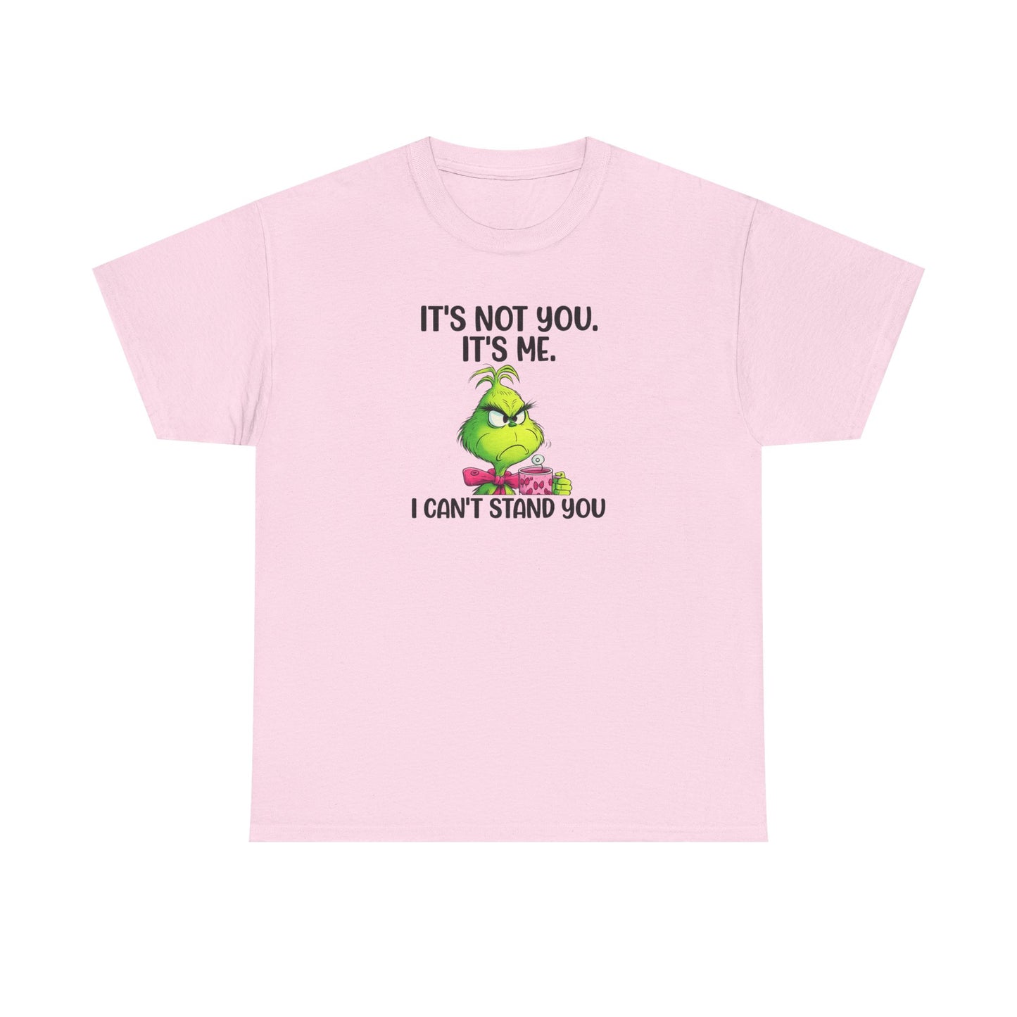 Grumpy Grinch Tee – "It's Not You. It's Me. I Can't Stand You" Christmas Shirt