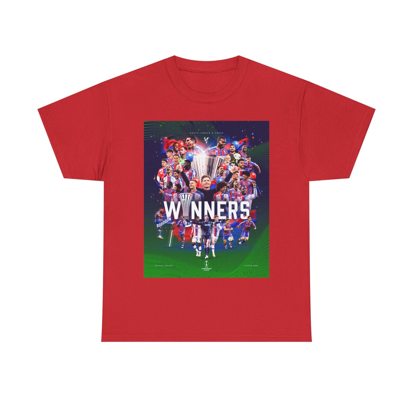 Crystal Palace UEFA Conference Winners Collage T‑Shirt
