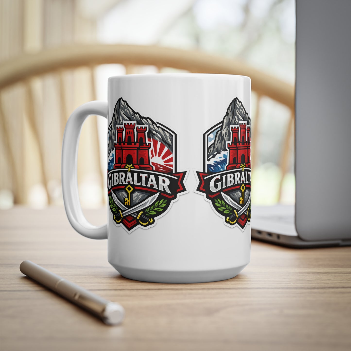 Gibraltar Ceramic Coffee Cups, 11oz, 15oz