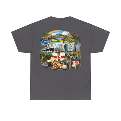 Northern Ireland Collage Tee — "Make Northern Ireland Great Again" Graphic T-Shirt