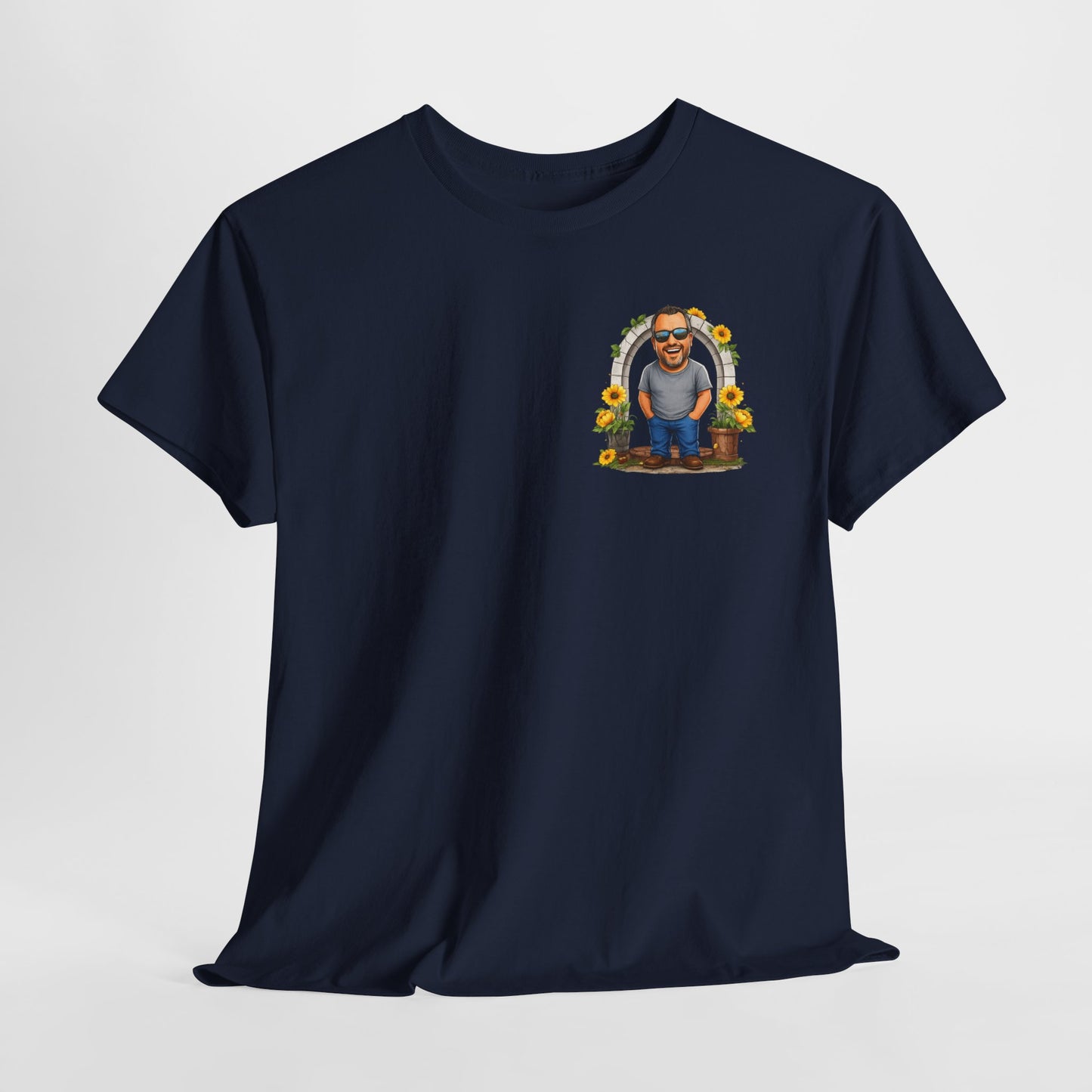 Funny Senior Tee — “At My Age Getting Lucky Means Walking Into a Room and Remembering Why I’m There”