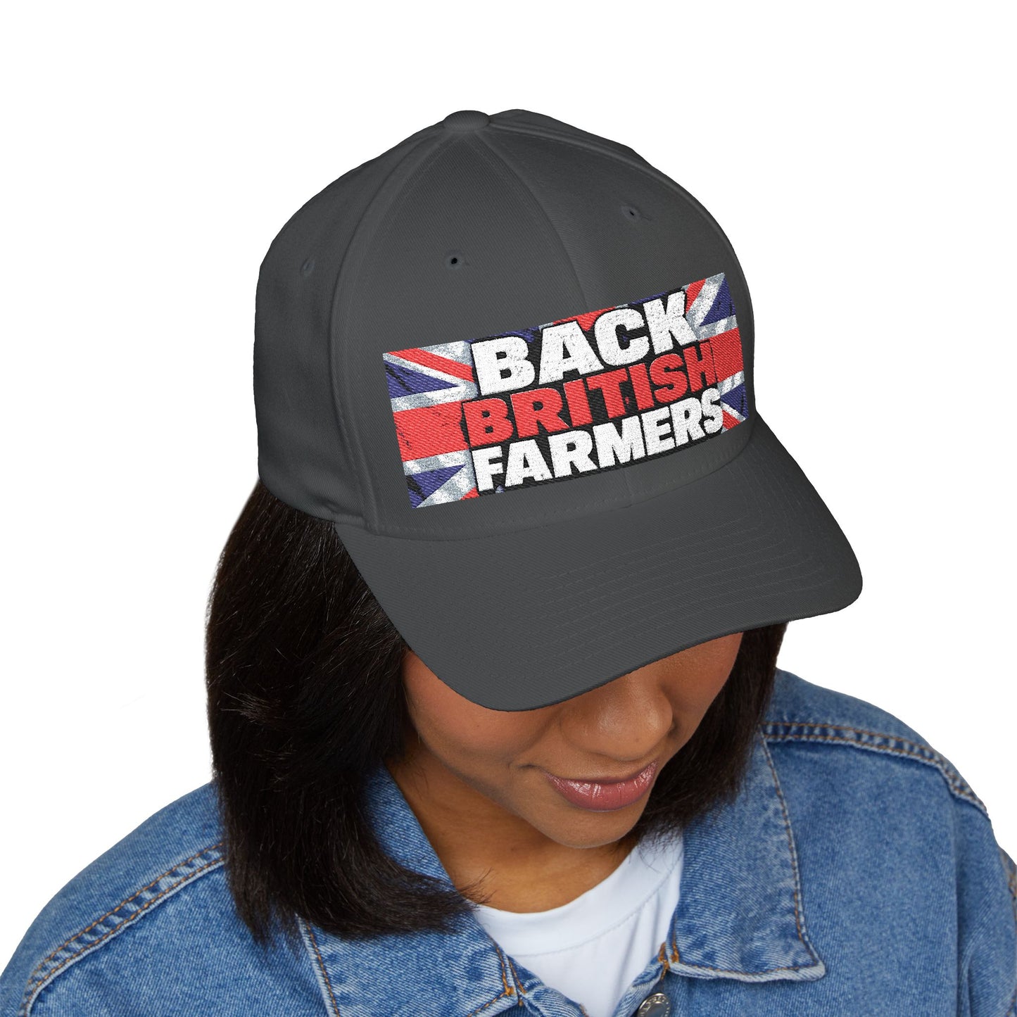 Back British Farmers Embroidered Cap