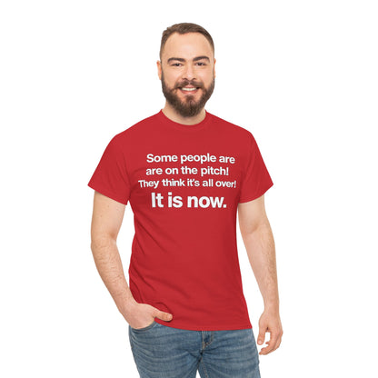 Some people are on the pitch - England 1966 T-Shirt — Bold Motivational Quote Tee