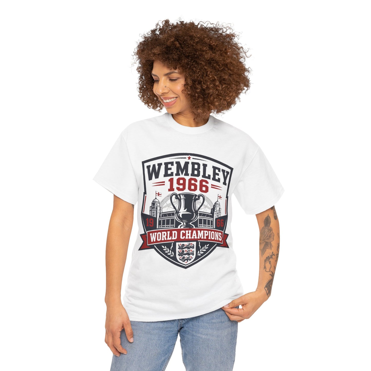 England World Cup Winners Wembley 1966 World Champions Tee