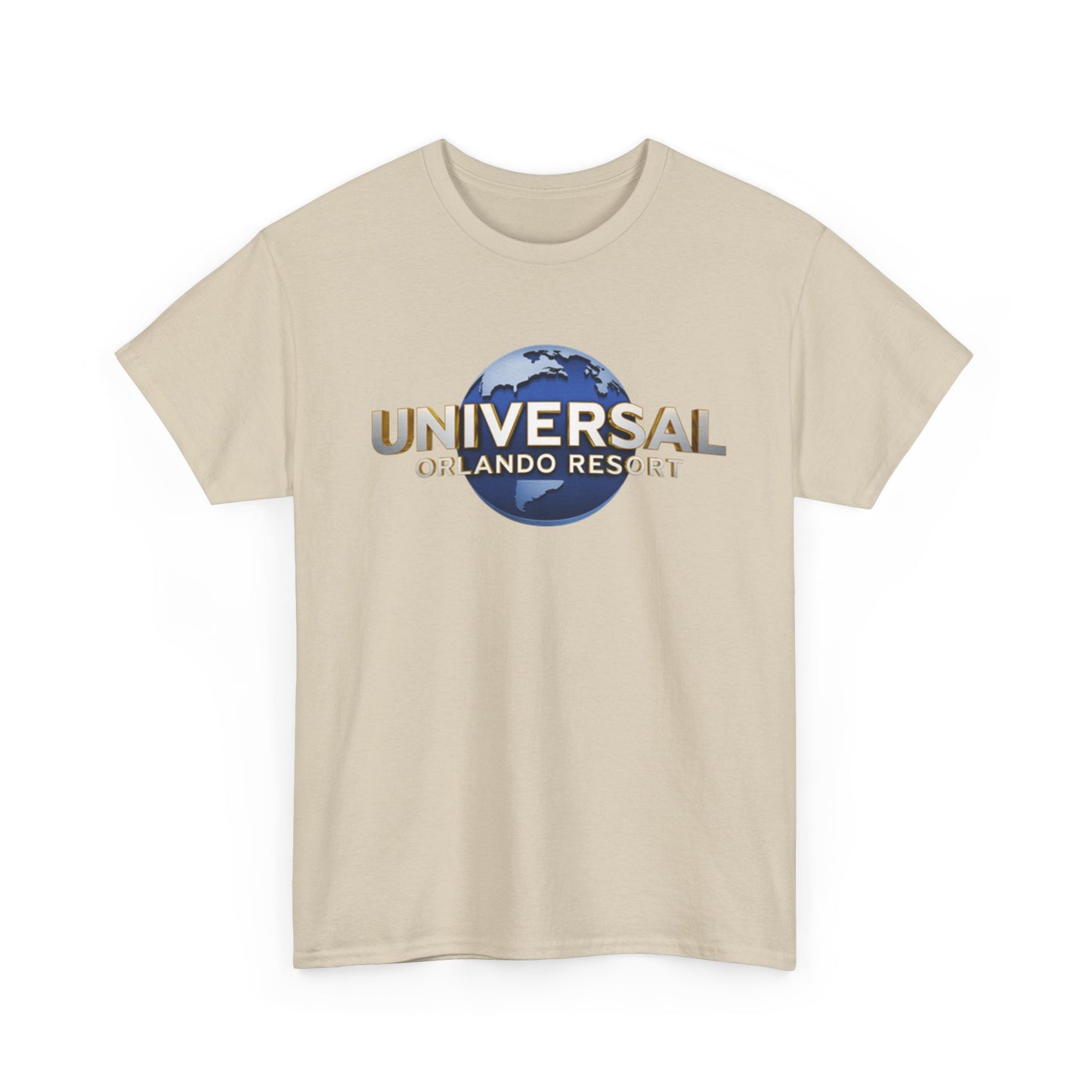 Universal Orlando Resort T‑Shirt — Retro Globe Logo Souvenir Tee