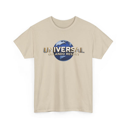 Universal Orlando Resort T‑Shirt — Retro Globe Logo Souvenir Tee