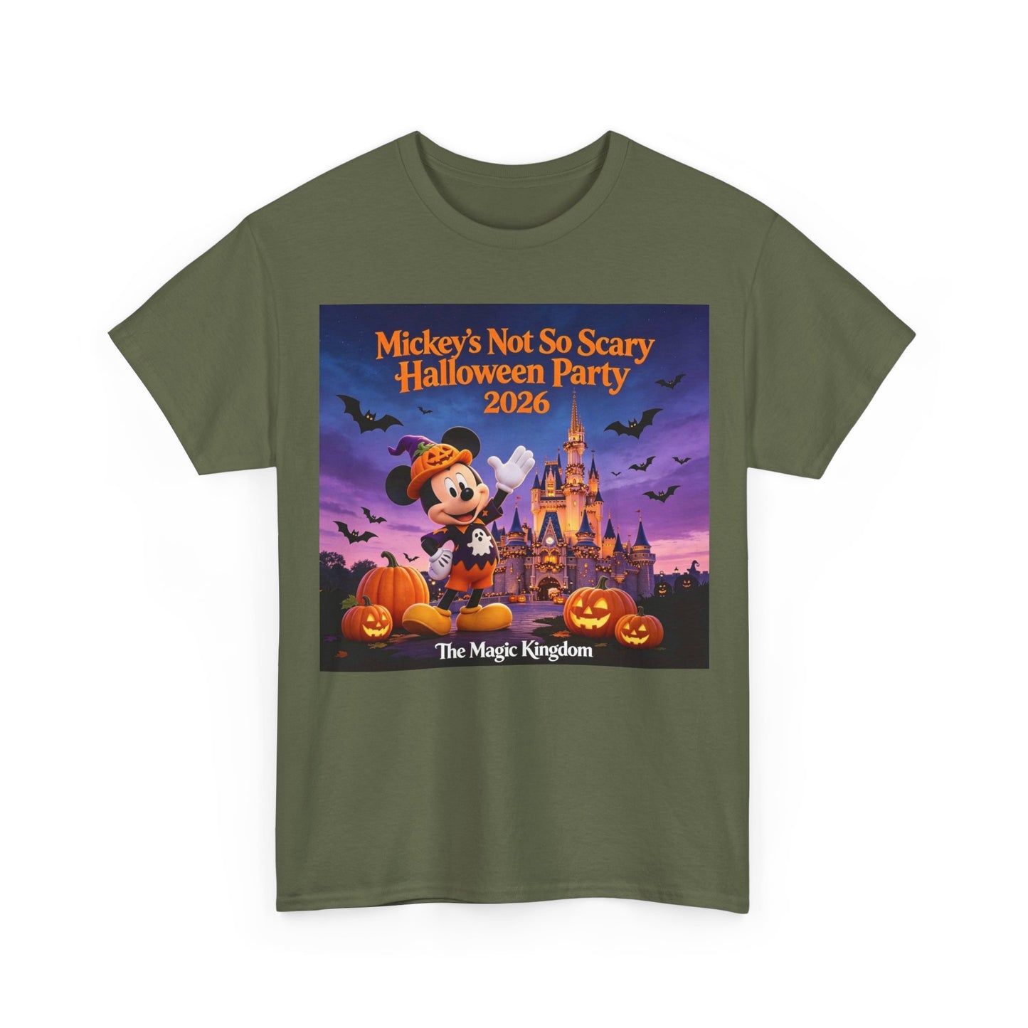 Halloween Party T‑Shirt — "Not So Scary" 2026 Magic Kingdom Tee