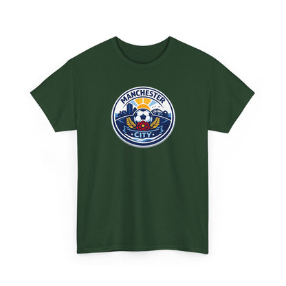 Manchester City Crest T-Shirt — Soccer Fan Tee