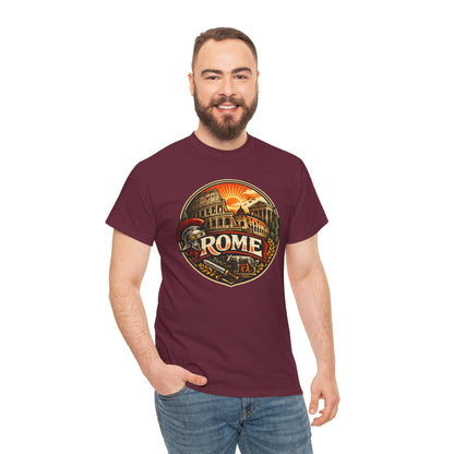 Rome Vintage Graphic Tee — Retro Italy Travel T-Shirt
